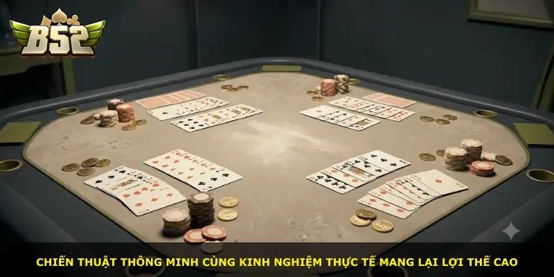 Chiến thuật thông minh cùng kinh nghiệm thực tế mang lại lợi thế cao
