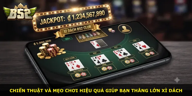 Chiến thuật và mẹo chơi hiệu quả giúp bạn thắng lớn Xì dách