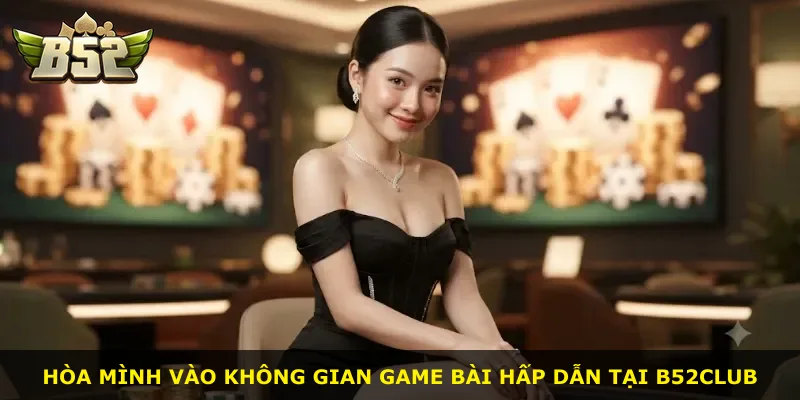 Hòa mình vào không gian game bài hấp dẫn tại B52Club