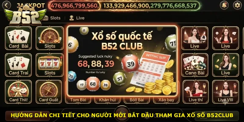Hướng dẫn chi tiết cho người mới bắt đầu tham gia xổ số B52Club