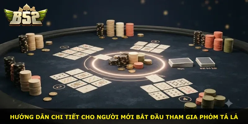 Hướng dẫn chi tiết cho người mới bắt đầu tham gia Phỏm Tá Lả