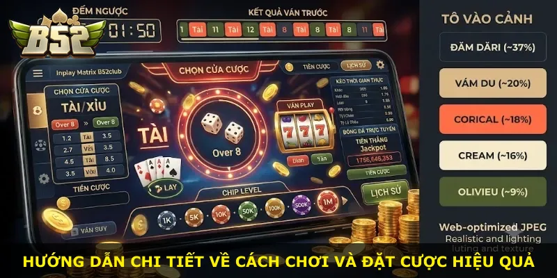 Hướng dẫn chi tiết về cách chơi và đặt cược hiệu quả