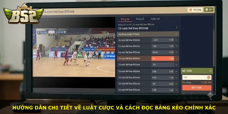 Hướng dẫn chi tiết về luật cược và cách đọc bảng kèo chính xác