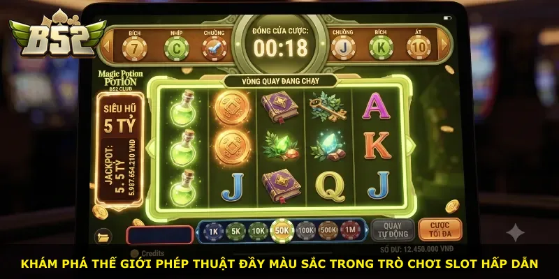 Khám phá thế giới phép thuật đầy màu sắc trong trò chơi slot hấp dẫn