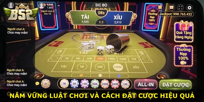Nắm vững luật chơi và cách đặt cược hiệu quả