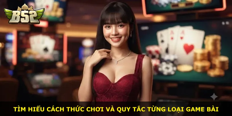 Tìm hiểu cách thức chơi và quy tắc từng loại game bài