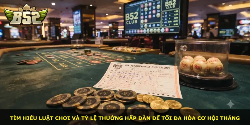 Tìm hiểu luật chơi và tỷ lệ thưởng hấp dẫn để tối đa hóa cơ hội thắng